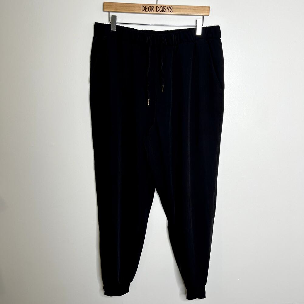 Avia Black Athletic Jogger Pants